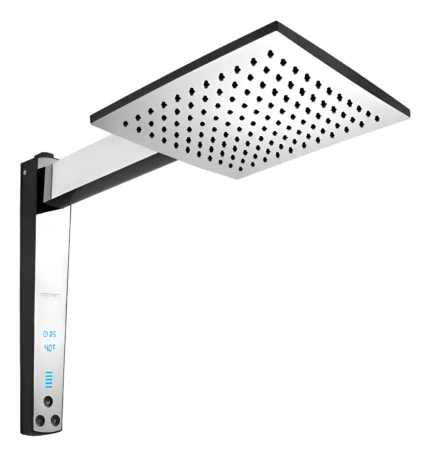 Chuveiro Lorenzetti Acqua Century Digital Preto/cromado 6800w Potência 6800 W